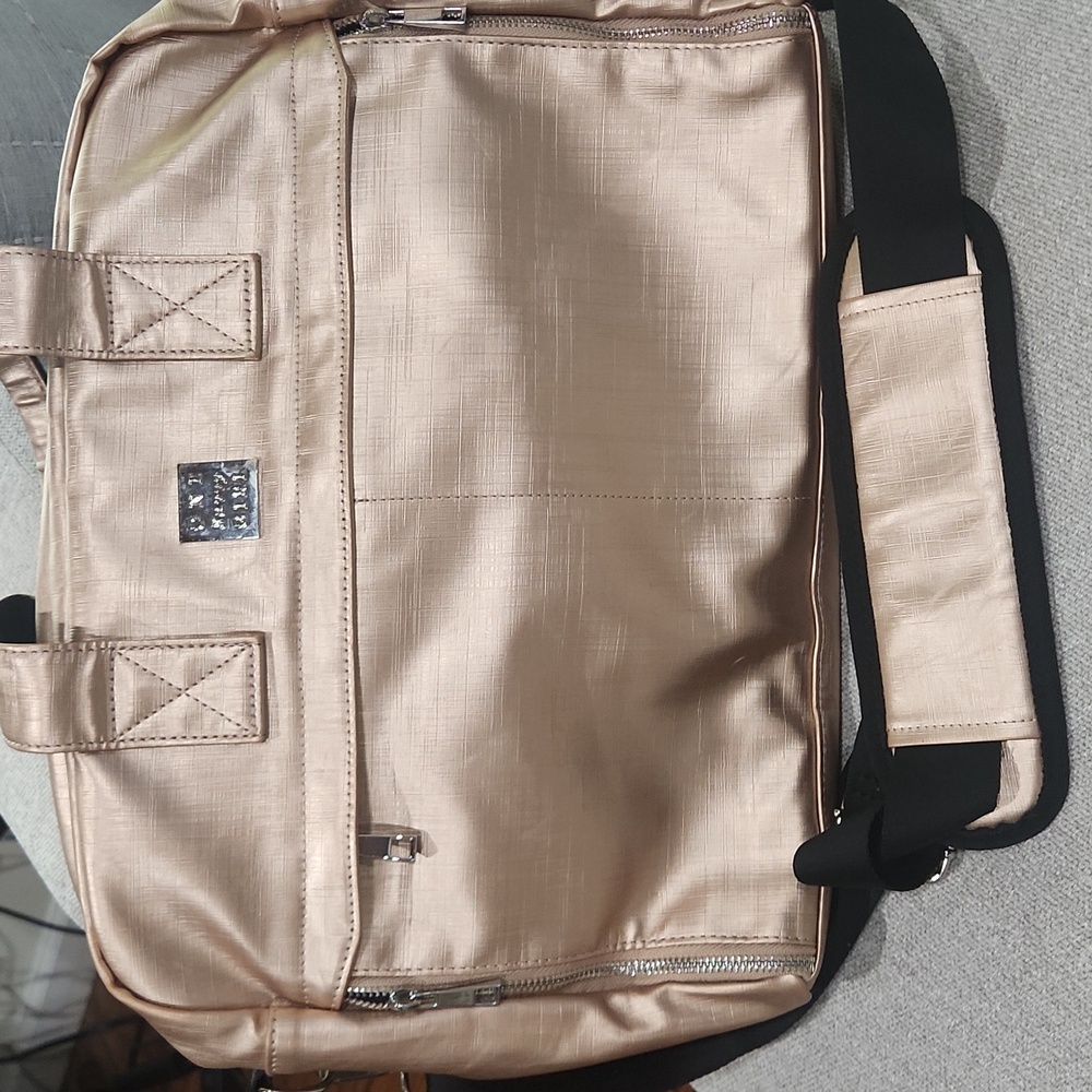 Stylish Rose Gold Laptop Bag and Backpack